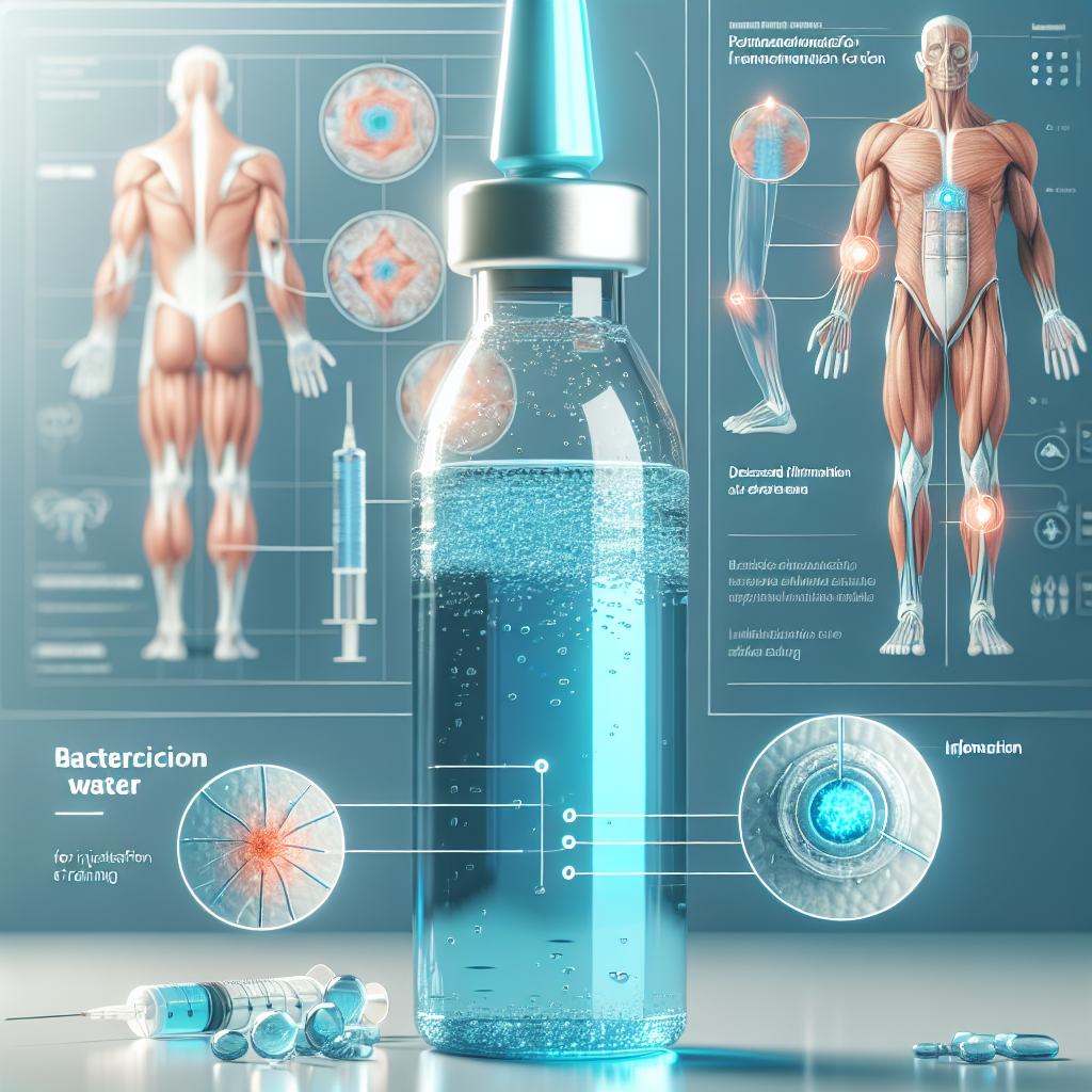 L'acqua battericida per iniezioni nel trattamento delle infiammazioni muscolari da allenamento