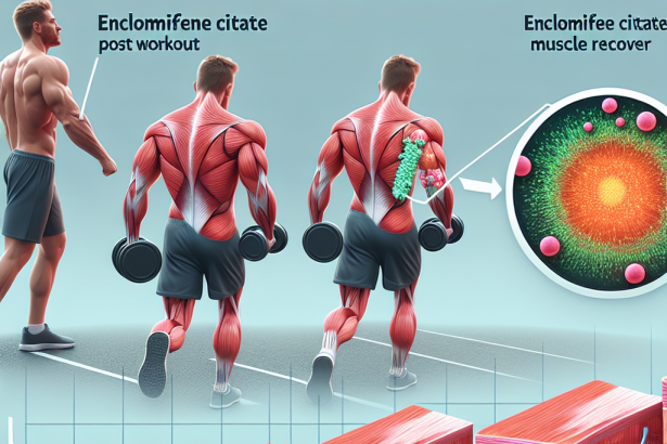 Enclomifene citrato e la sua influenza sul recupero muscolare dopo l'allenamento