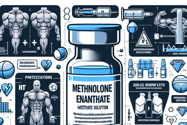 Metenolone enantato iniettabile: effetti collaterali e controindicazioni per gli sportivi