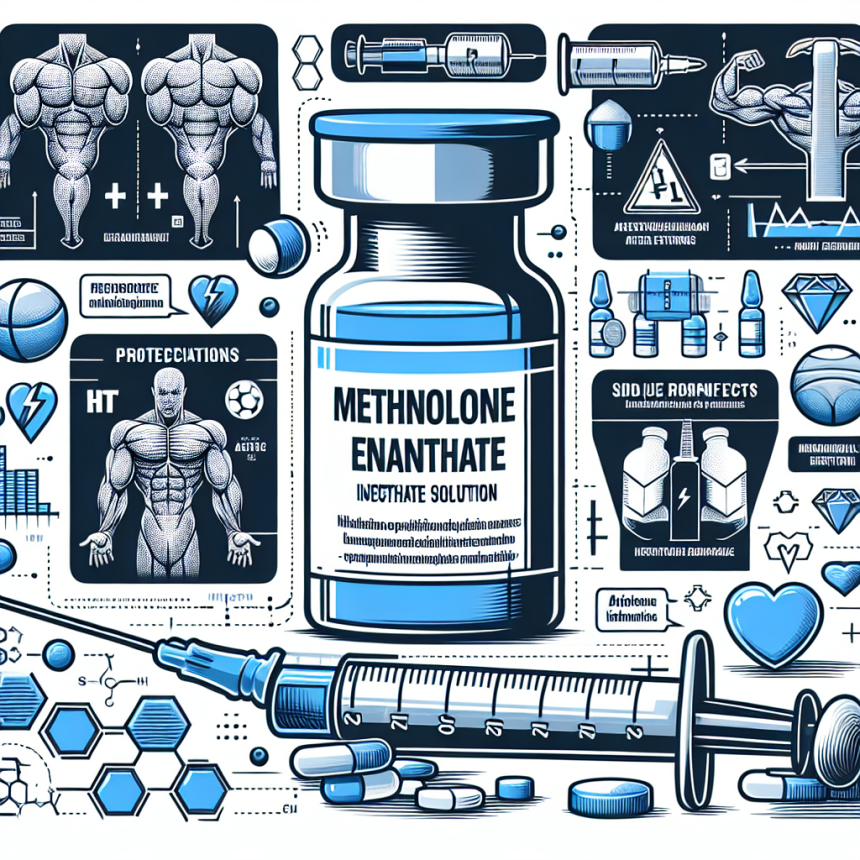 Metenolone enantato iniettabile: effetti collaterali e controindicazioni per gli sportivi