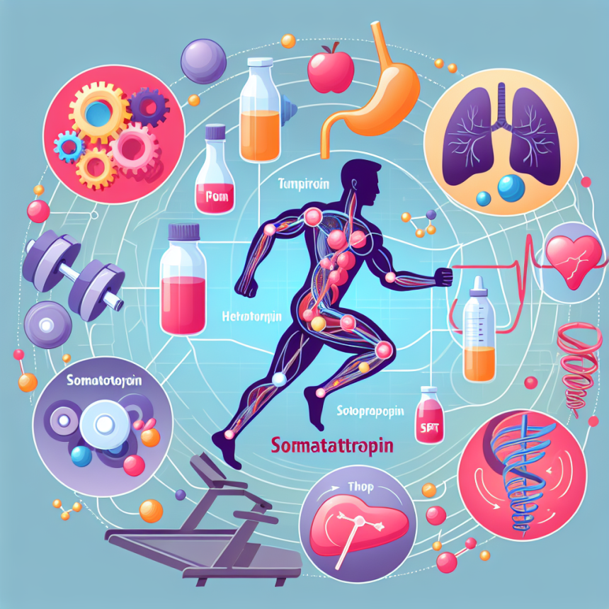 Come la somatropina influisce sul metabolismo durante l'attività fisica