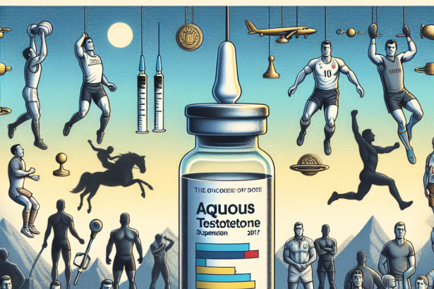 La sospensione acquosa di testosterone nel doping sportivo: una panoramica