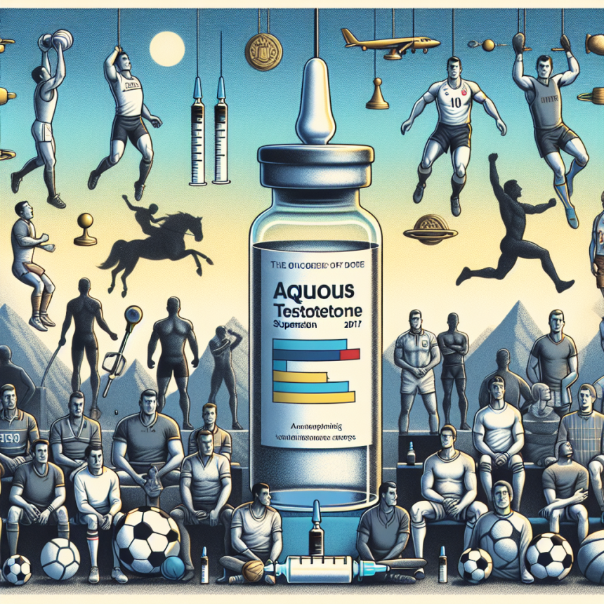 La sospensione acquosa di testosterone nel doping sportivo: una panoramica
