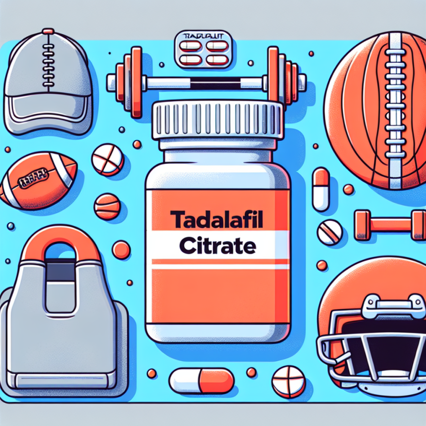 Tadalafil Citrate: un farmaco per il miglioramento sportivo