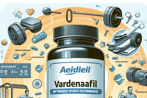 Vardenafil: un integratore utile per ottimizzare le prestazioni sportive