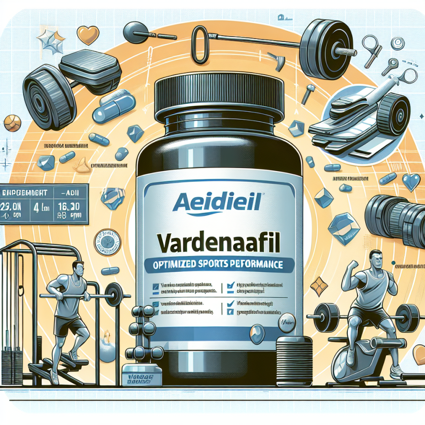 Vardenafil: un integratore utile per ottimizzare le prestazioni sportive