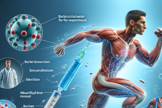 Come l'acqua battericida per iniezioni può migliorare le prestazioni sportive