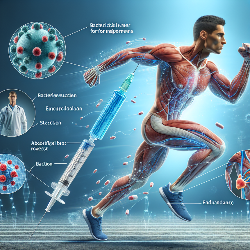 Come l'acqua battericida per iniezioni può migliorare le prestazioni sportive