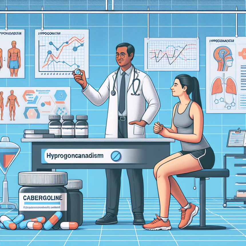 La cabergolina come possibile trattamento per l'ipogonadismo nelle persone attive
